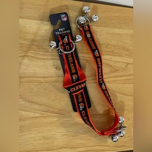 Cleveland Browns Football NFL Pet Training Bells